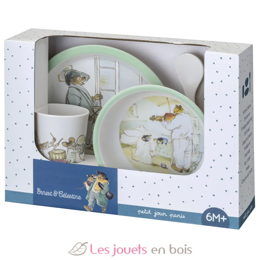 Coffret 5 pièces Ernest et Célestine - Petit Jour
