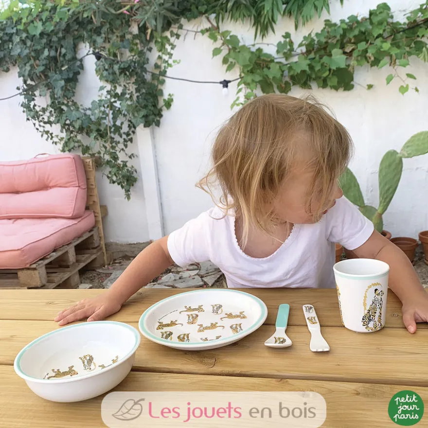 Coffret 5 pièces Jaguar savane - Petit Jour