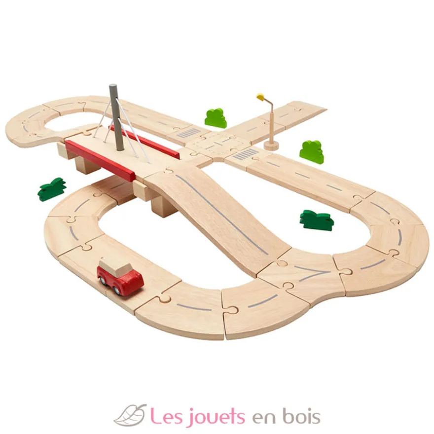 Coffret route - Plan Toys