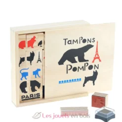 Coffret tampons Pompon - Vilac