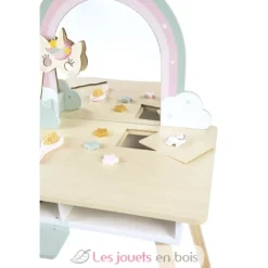 Coiffeuse en bois et accessoires Licorne - Janod