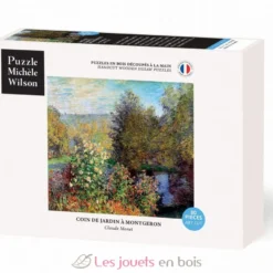 Coin de jardin à Montgeron de Monet - Puzzle Michèle Wilson
