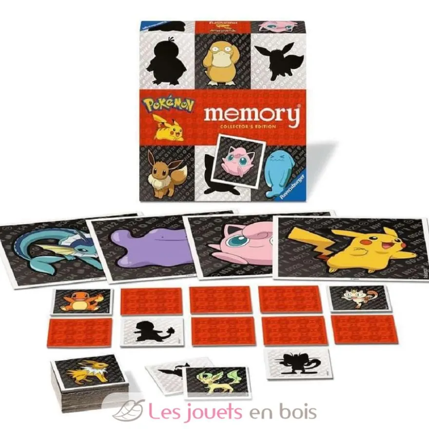 Collectors' memory Pokémon - 64 cartes et 16 mini posters - Ravensburger
