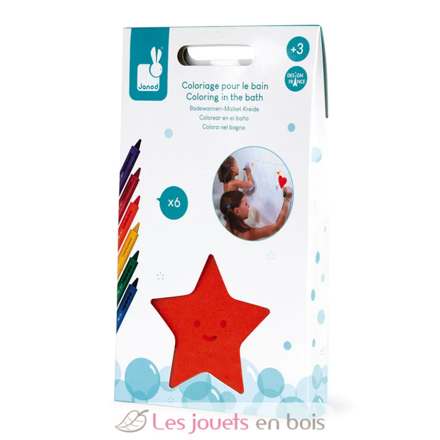Coloriage dans le bain - Janod