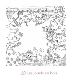 Coloritable La Ferme en Folie - Les Drôles de Bouilles