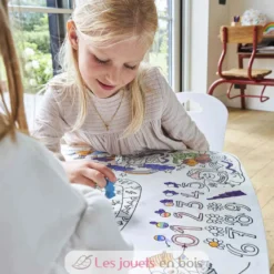 Coloritable L'Atelier des artistes - Les Drôles de Bouilles