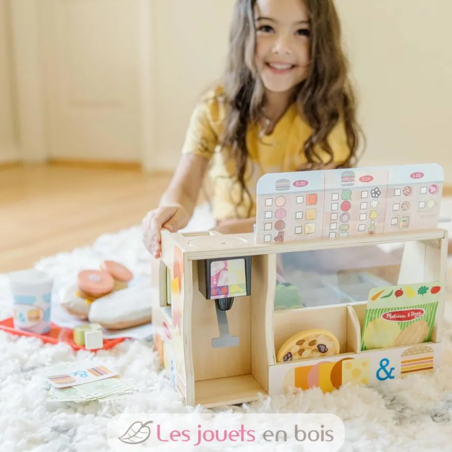 Comptoir à sandwichs en bois - Melissa & Doug