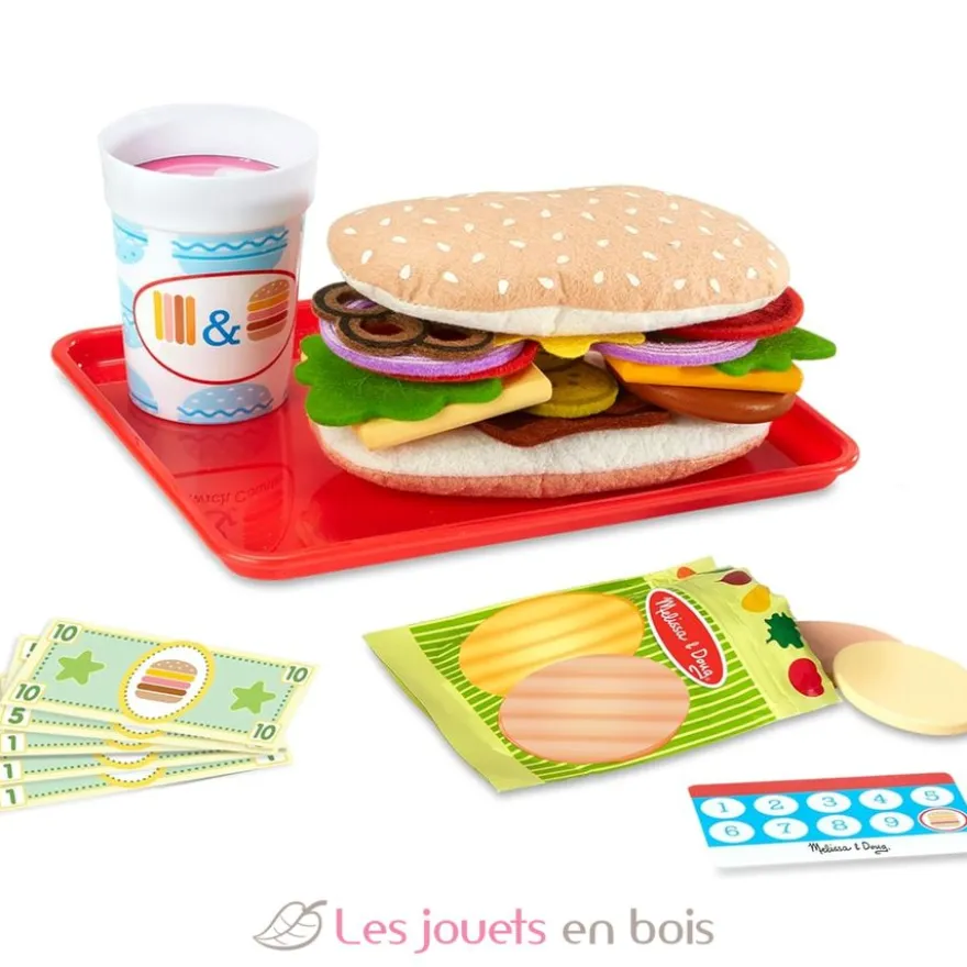 Comptoir à sandwichs en bois - Melissa & Doug