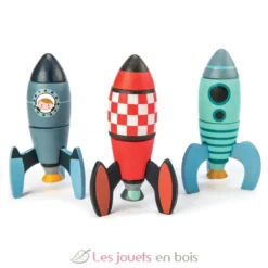 Construction de fusées - Tender Leaf Toys