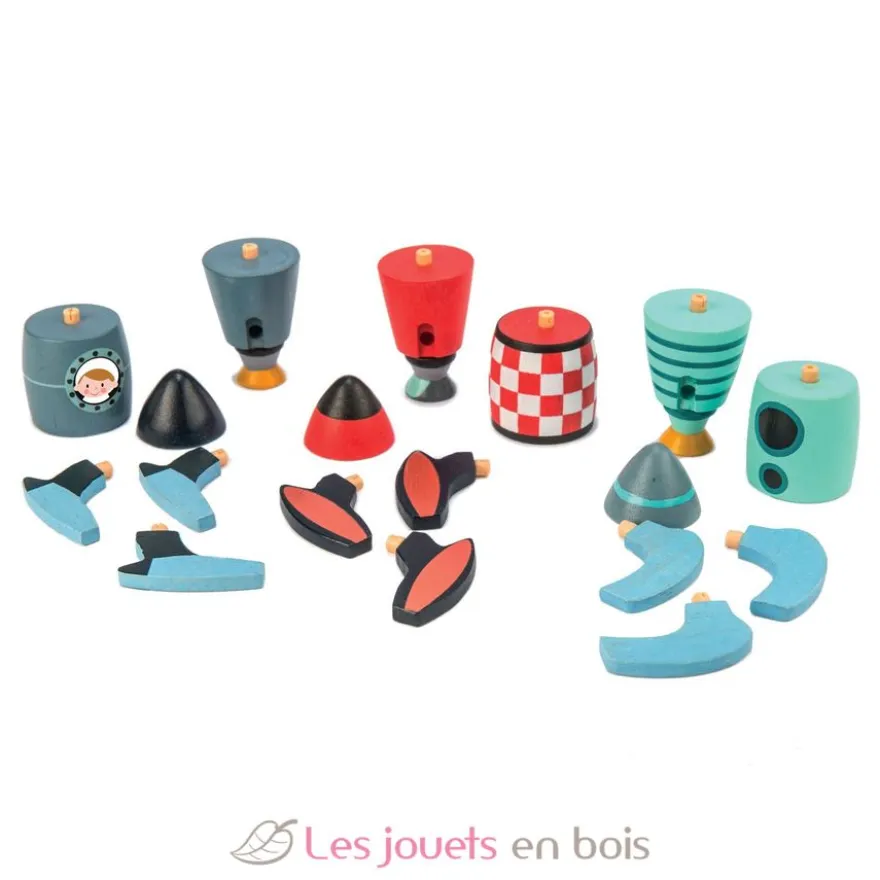 Construction de fusées - Tender Leaf Toys