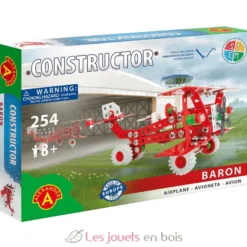 Constructor Baron - Avion rétro - Alexander Toys