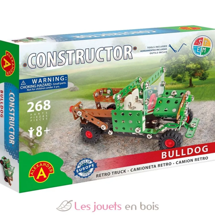 Constructor Bulldog - Camion rétro - Alexander Toys