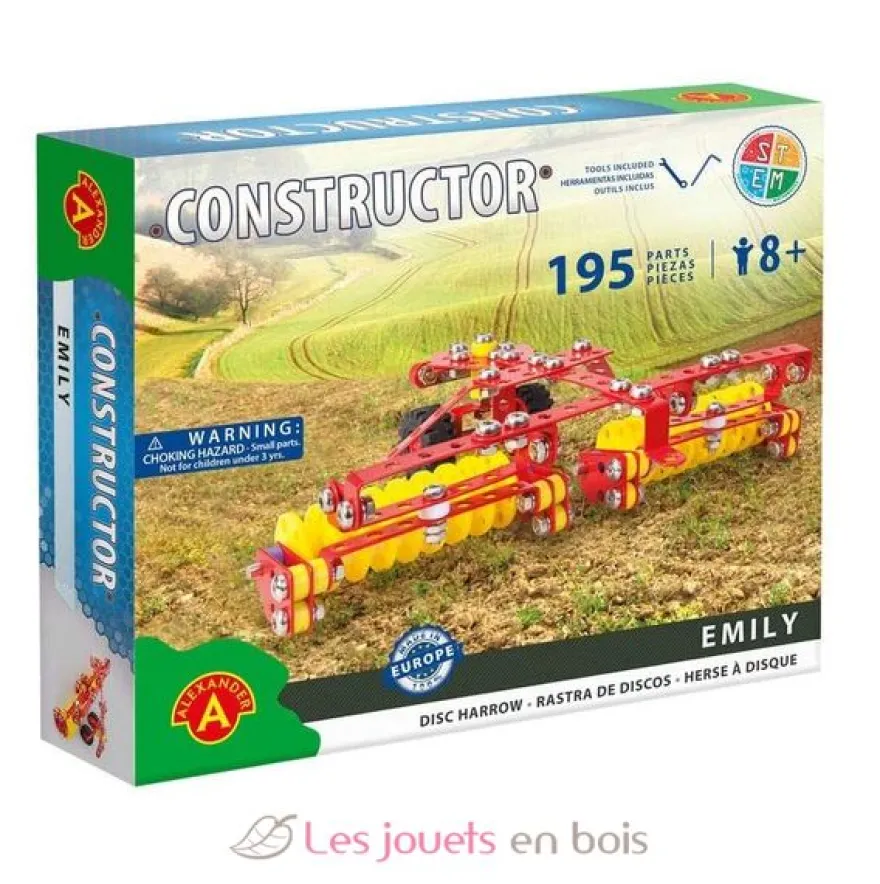 Constructor Emily - Herse à disques - Alexander Toys