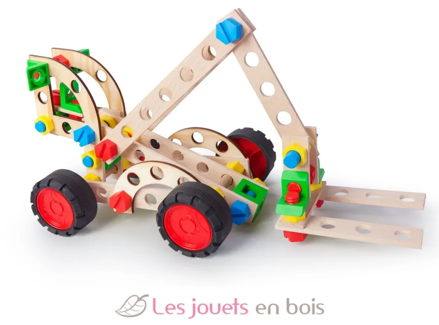 Constructor Junior 3x1 - Chariot élévateur - Alexander Toys