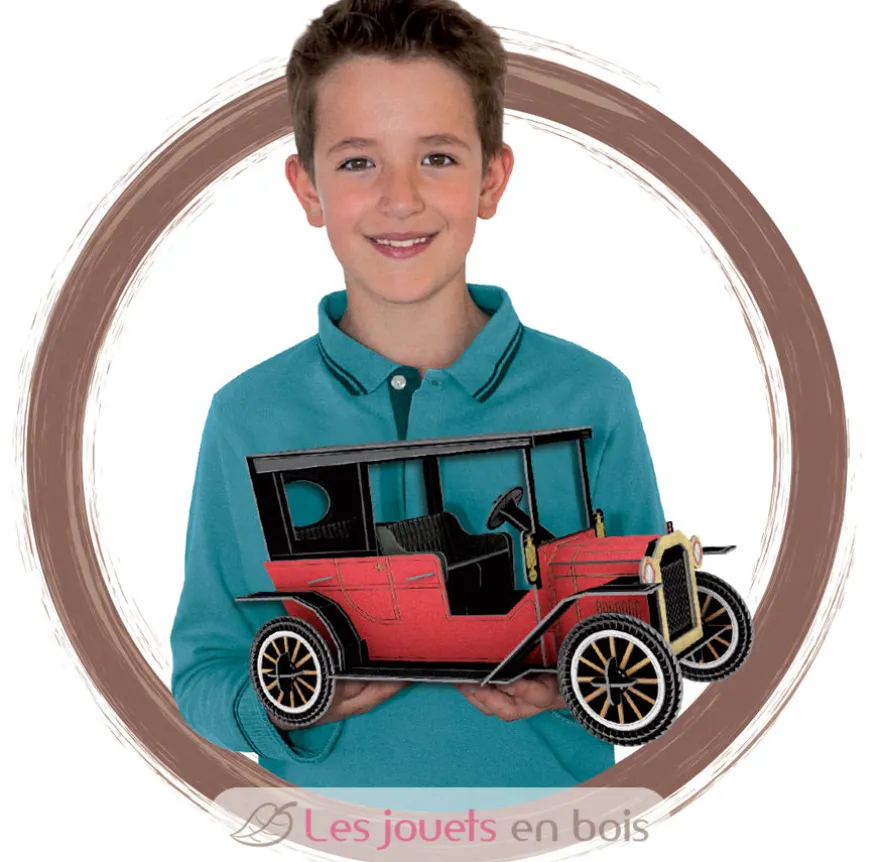 Construis la voiture 3D - Sassi Junior