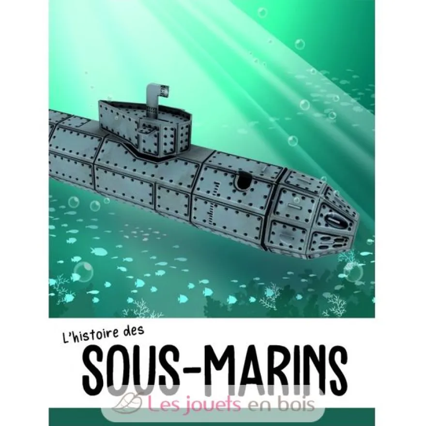 Construis le sous-marin 3D - Sassi Junior