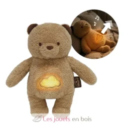 Cookie l'ours musical et lumineux qui respire - Dès la naissance - Cloud b
