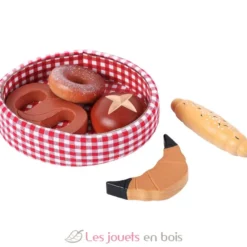 Corbeille à pain et viennoiseries en bois - Tanner