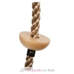 Corde à grimper avec marches en bois marron Small Foot Compagny