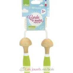 Corde à sauter bi-verte - Vilac