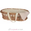 Couffin en osier pour poupée - Egmont Toys