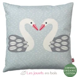 Coussin Almue Cygne Blanc - Franck & Fischer