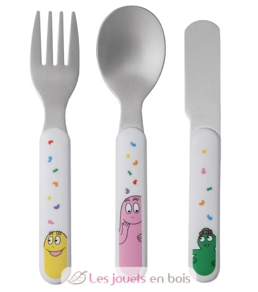 Couverts d'apprentissage Barbapapa - Petit Jour