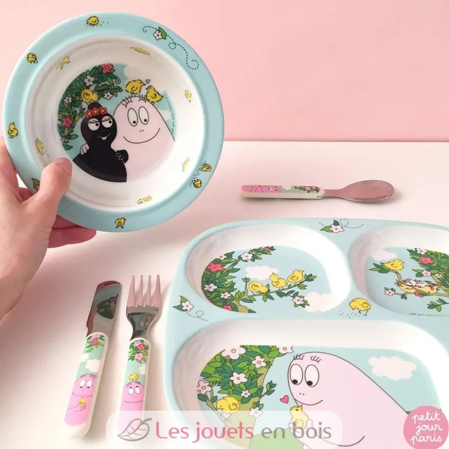 Couverts d'apprentissage Barbapapa - Petit Jour