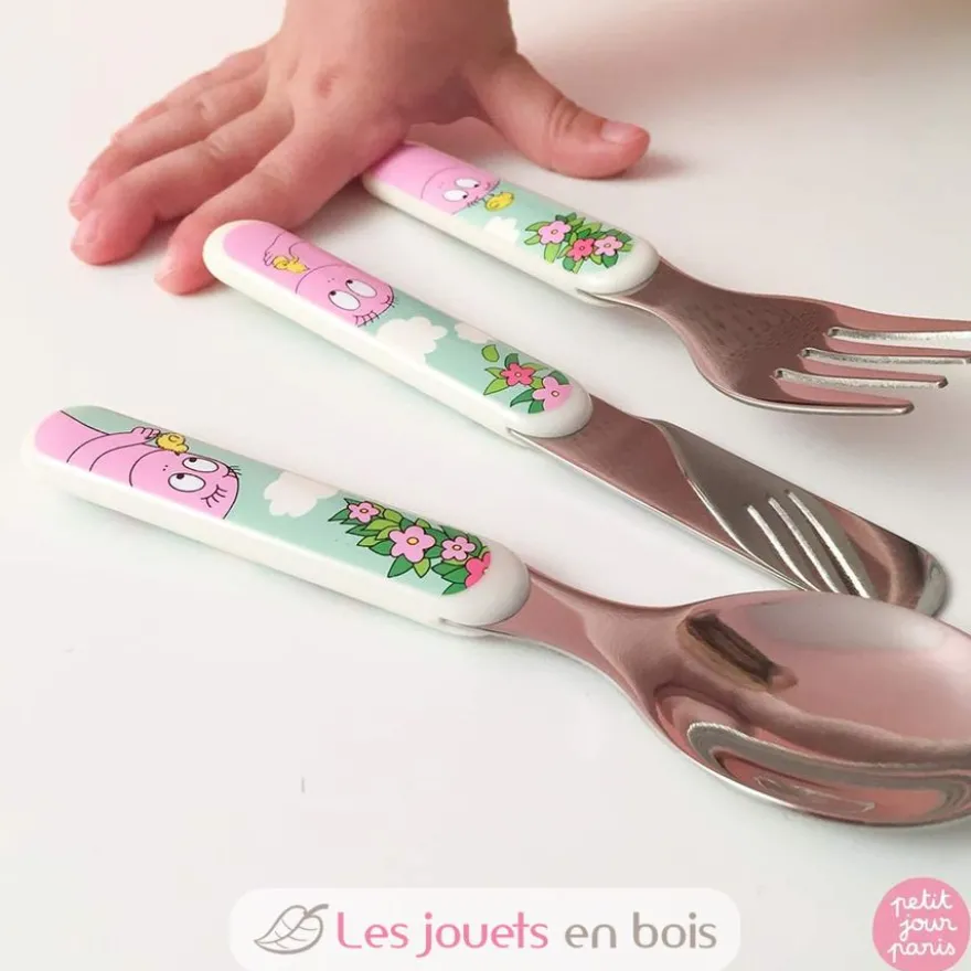 Couverts d'apprentissage Barbapapa - Petit Jour