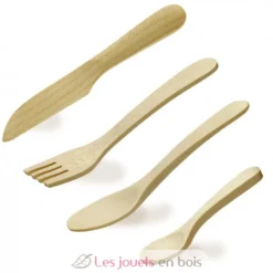 Couverts de dinette en bois - Erzi
