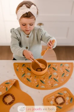 Couverts en silicone Slurpy la pieuvre - Sassi Junior