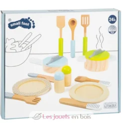 Couverts et casseroles en bois - Small Foot company