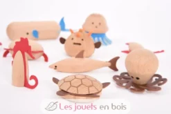 Créatures marines en bois - TickiT