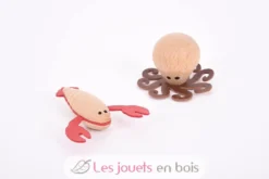 Créatures marines en bois - TickiT