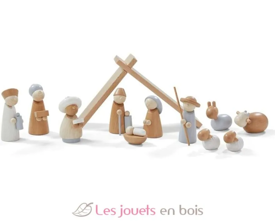 Crèche de Noël en bois - Haba