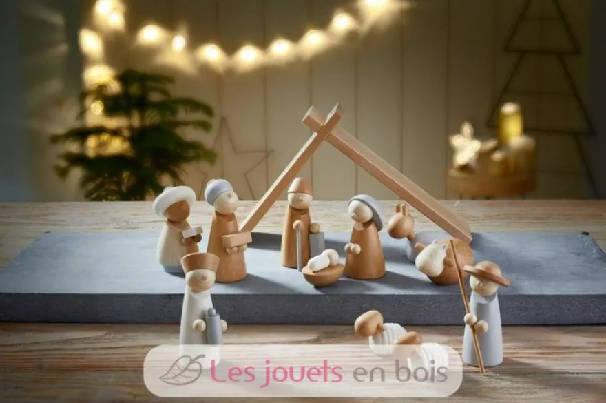 Crèche de Noël en bois - Haba