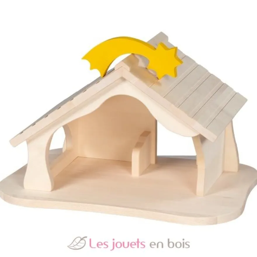 Crèche en bois - Holztiger