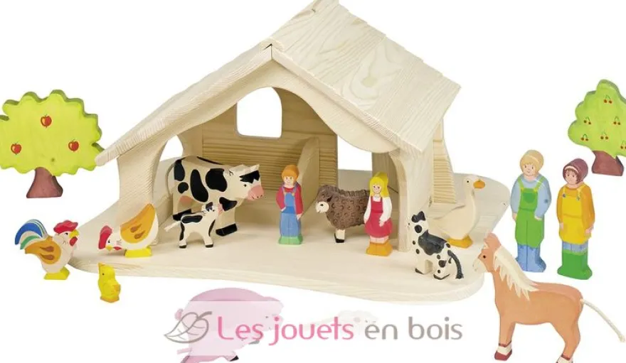 Crèche - Maison pour figurine - Holztiger