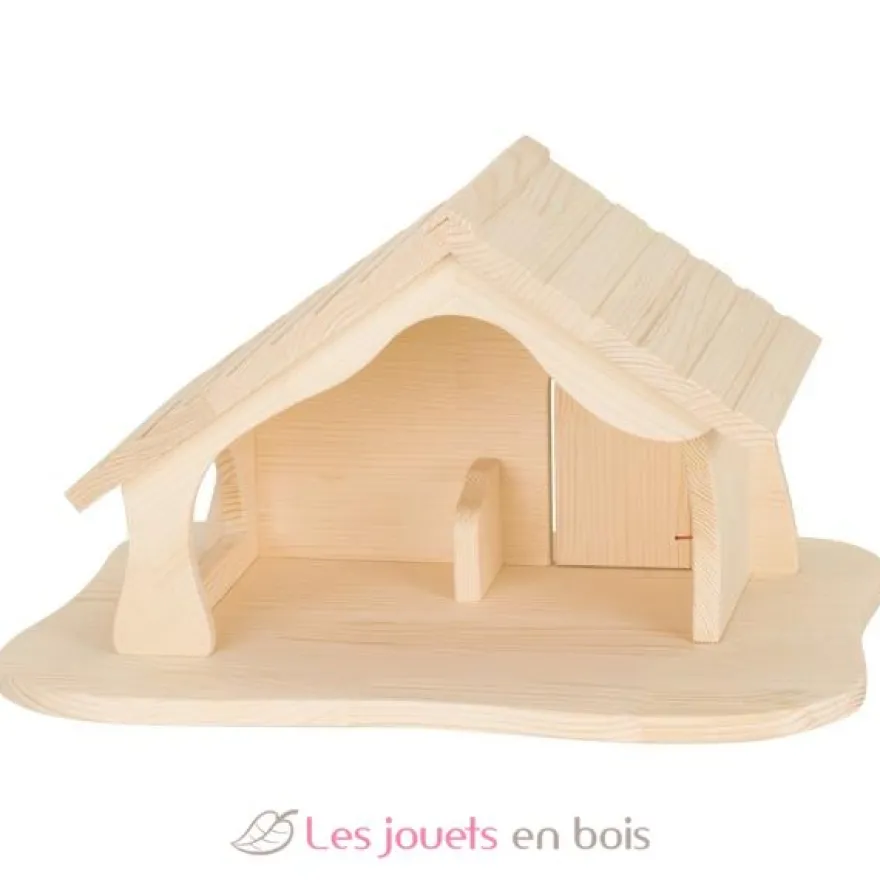 Crèche - Maison pour figurine - Holztiger