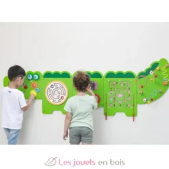 Crocodile mural multi-fonctions - Viga Toys