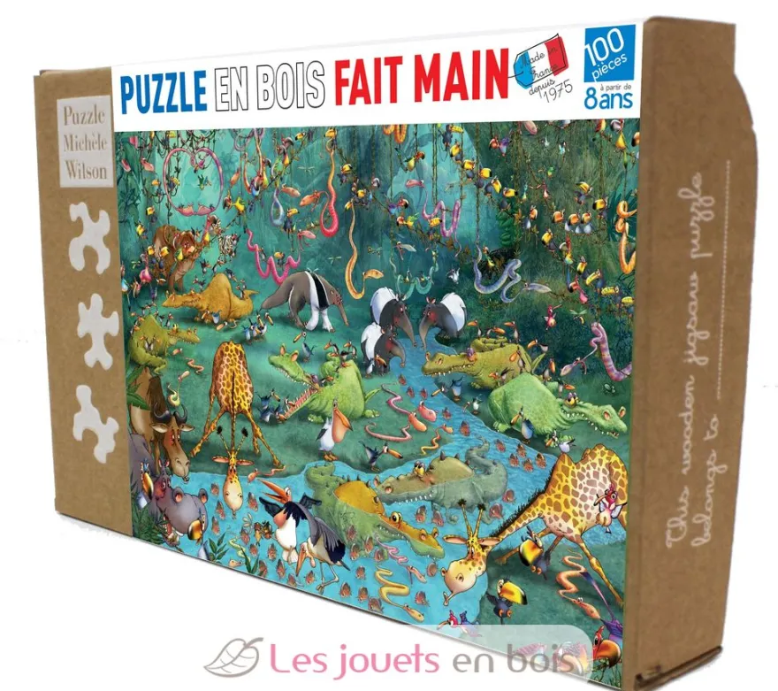 Crocos et compagnie de Ruyer - Puzzle Michèle Wilson