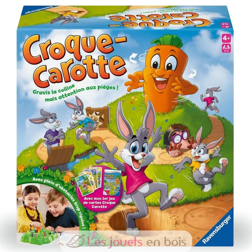 Croque Carotte et jeu de 7 familles - Ravensburger