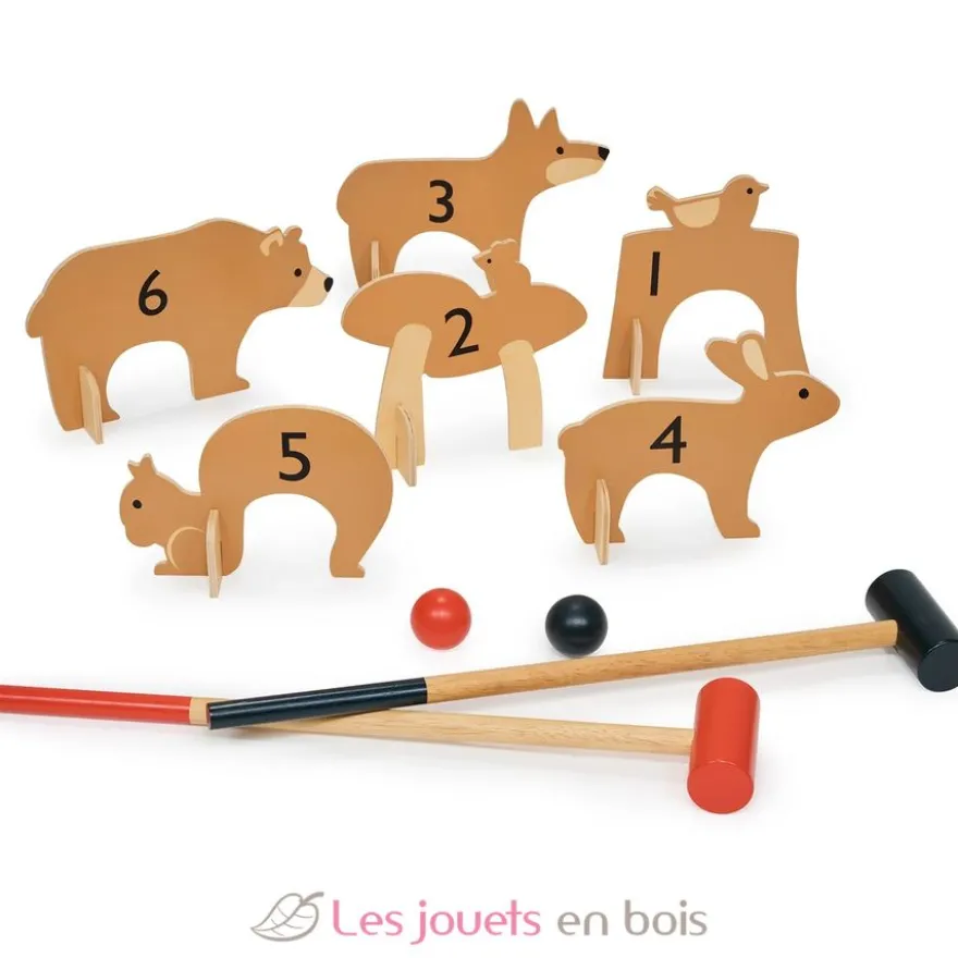 Croquet d'intérieur Forêt - Tender Leaf Toys