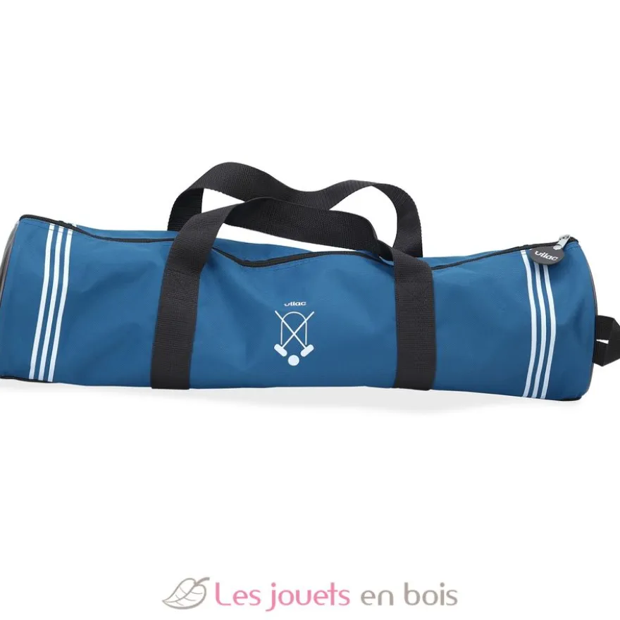 Croquet famille 2 adultes et 3 enfants - Vilac