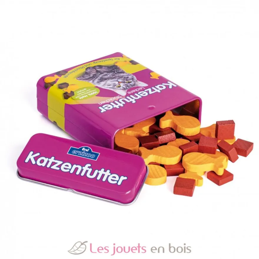Croquettes pour chat en bois - Erzi
