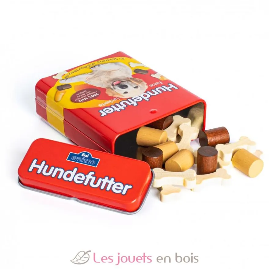 Croquettes pour chien en bois - Erzi