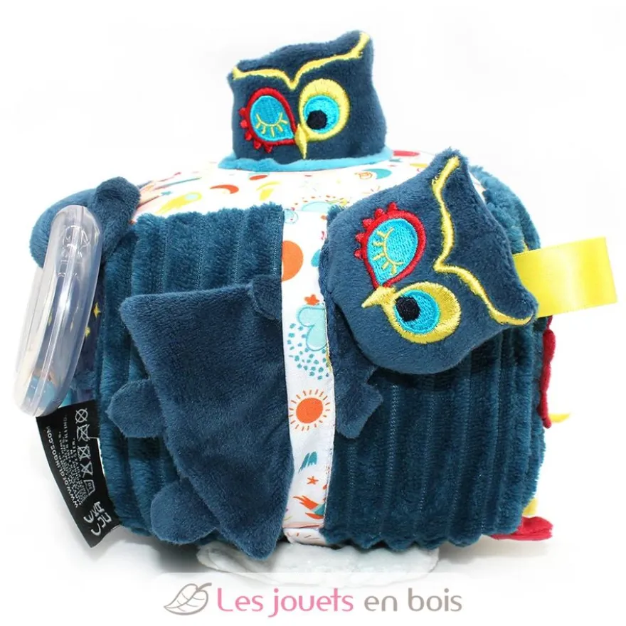 Cube d'activités Astros le hibou bleu - Les Déglingos