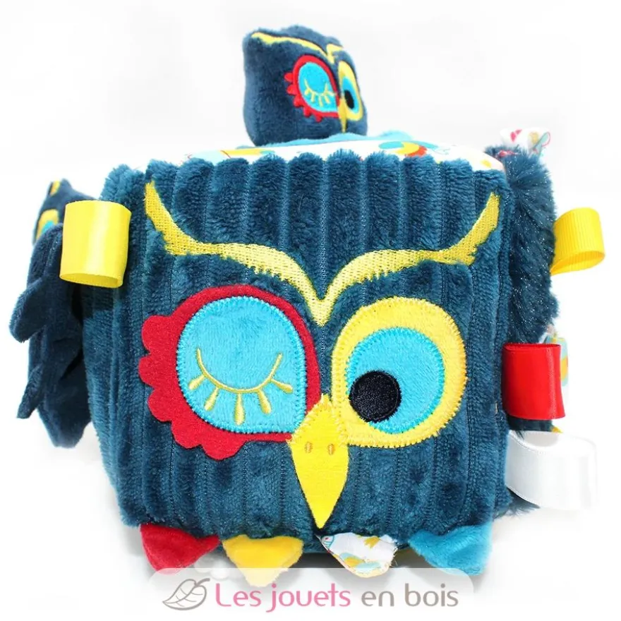 Cube d'activités Astros le hibou bleu - Les Déglingos