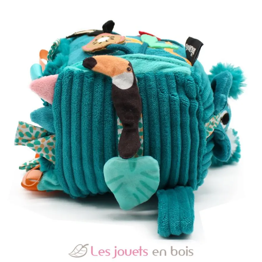 Cube d'activités Berlingos le koala bleu vert - Les Déglingos