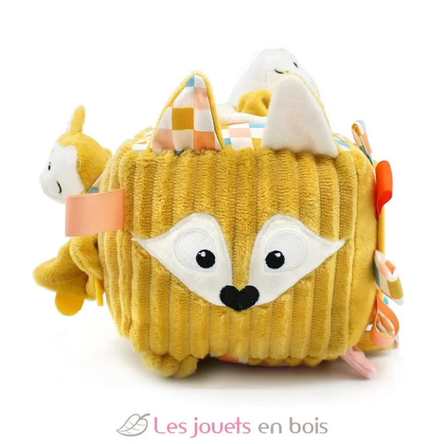 Cube d'activités Cyranos le renard jaune - Les Déglingos